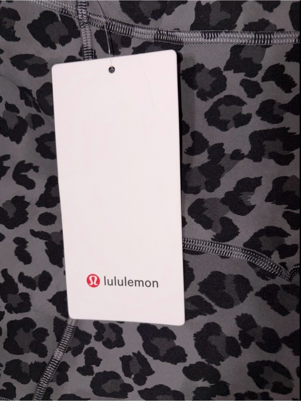 NWT•LULULEMON•SIZE 2•ALIGN HI RISE 28”L PANT*POCKETS•TRUE LEOPARD BLACK MULTI - Picture 4 of 16